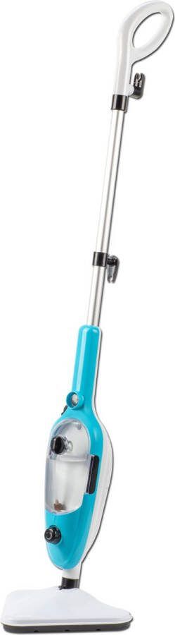 CENO -9074 Stoomreiniger 1300W opzetstukken 450ml Verstelbaar Blauw