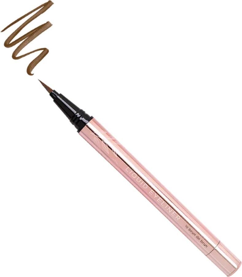 Cent pur cent liquid eyeliner le brun de brun