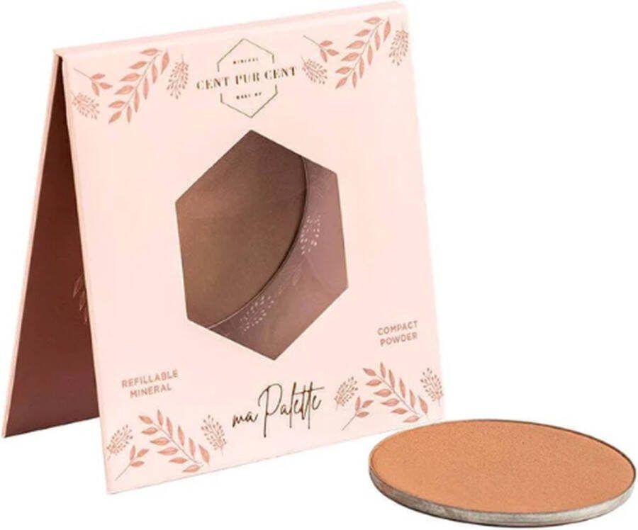 Cent pur cent Compact Mineral Foundation Dark