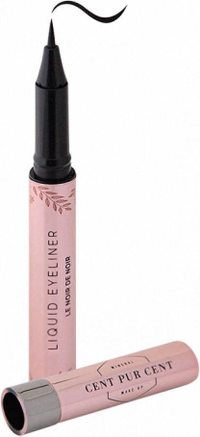 Cent pur cent Liquid Eyeliner le noir de noir