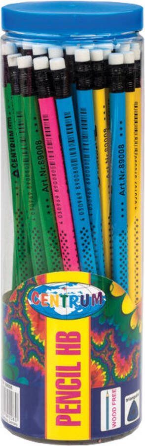 Centrum 50 potlood met gum 89008