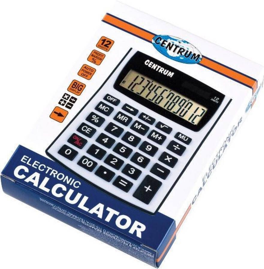 Centrum Rekenmachine Calculator 12 cijferig