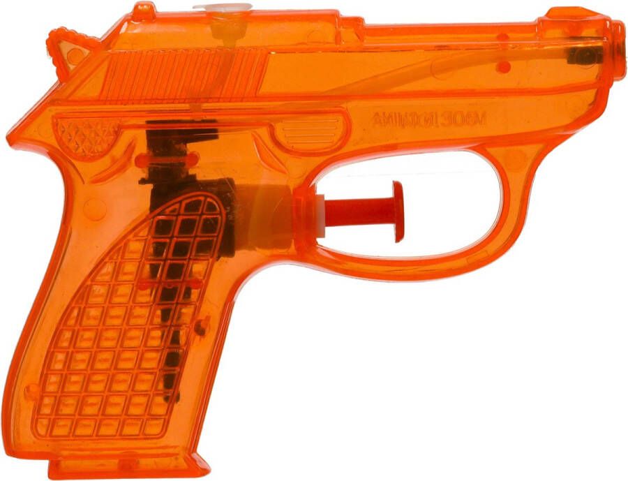 CEPEWA Waterpistool Splash Gun klein model 12 cm oranje Water speelgoed