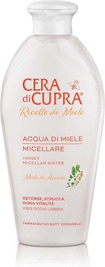 Cera Di Cupra Ricette di Miele Aqua di Miele Micellare Micellair Water met Acacia honing en vitamine-E heerlijk volledig reinigingen van de huid ook voor de ogen