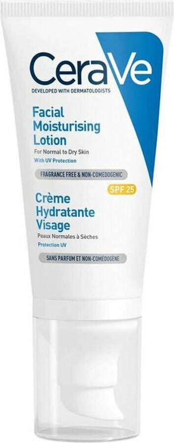 CeraVe Facial Moisturizing Lotion Dagcréme normale tot droge huid SPF25 52 ml