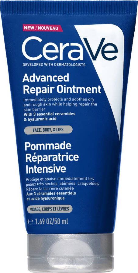 CeraVe Intensieve Herstellende Balsem voor gebarsten schrale en extreem droge huid 50ml