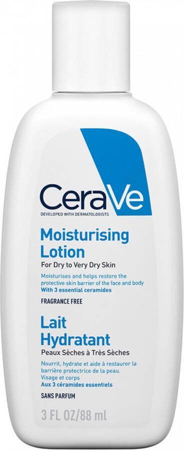 CeraVe Moisturizing Lotion Bodylotion droge tot zeer droge huid 88 ml