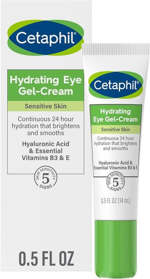 Cetaphil Hydrating Eye Gel Cream Oogcrème Gevoelige huid 24-uur hydratatie