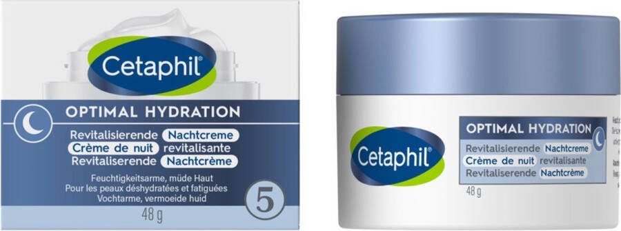 Cetaphil Optimal Hydration Herstellende Nachtcrème 48 gr