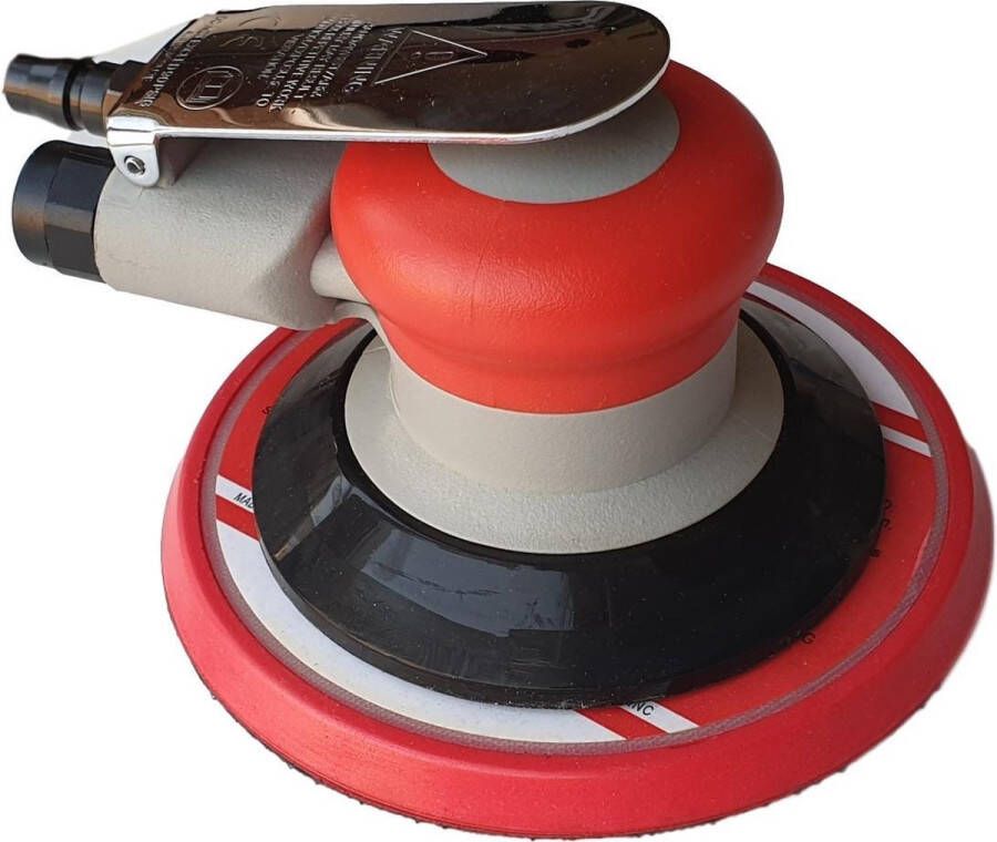 CEZET Orbital Sander SB 0026 R pneumatische schuurmachine niet vacuüm geen -gaten diameter: 150 mm schuren autolakken en overige verfsoorten