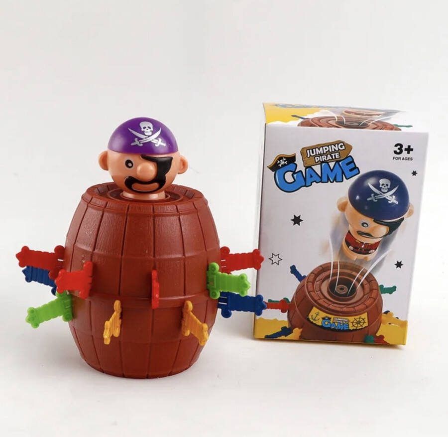 CFY Springende Piraat Drank spel Drinking Game Kinder spel voor meerder personen Ultiem drank spelletje Grappig spel