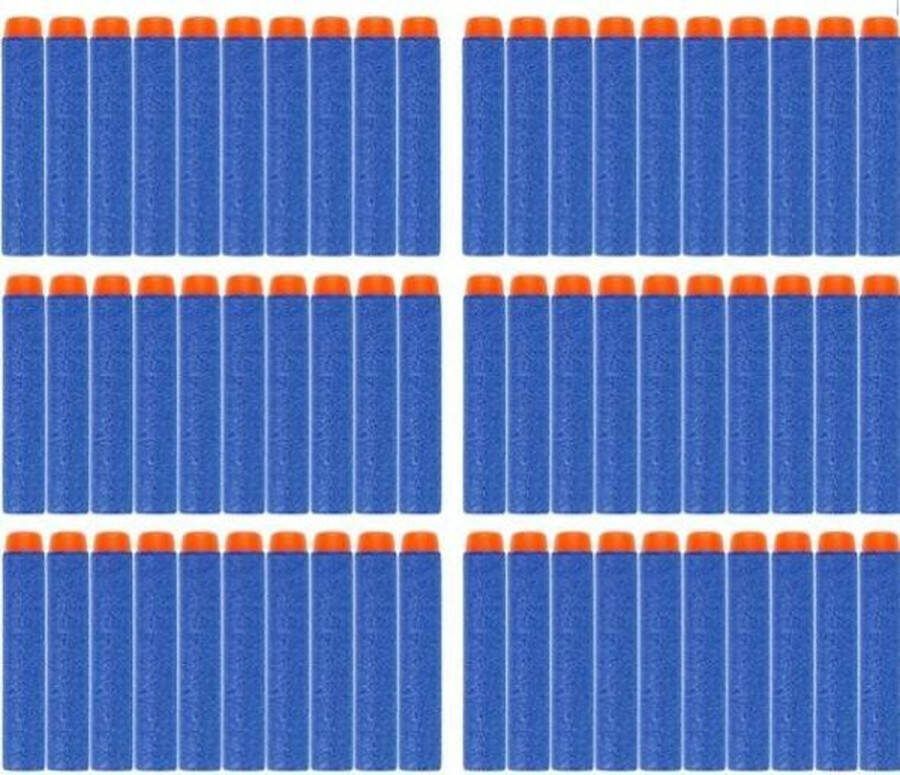 CGP 100 Universele Pijlen Darts Kogels Geschikt Voor NERF N-Strike Elite Speelgoedblasters Kleur Blauw