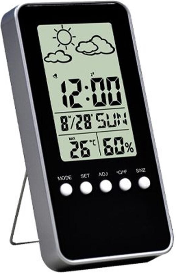 Chacon First Weerstation Hygrometer Weerstation Binnen Zwart