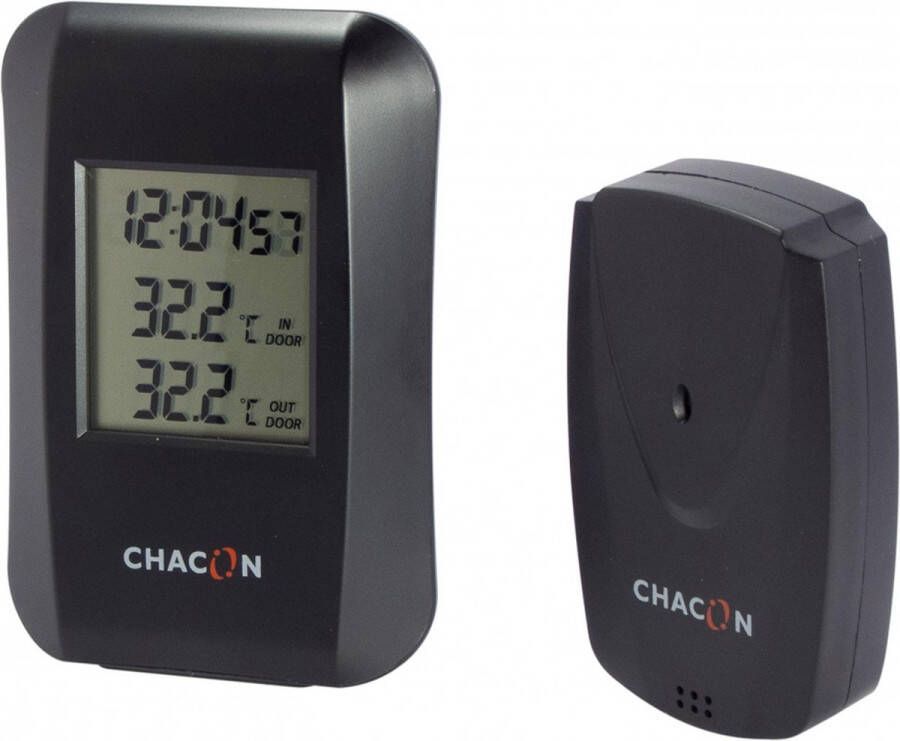 Chacon Draadloze Weerstation Binnen- Buitenthermometer
