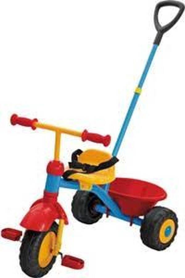 Chad Valley Mijn eerste driewieler met duwstang Veelkleurig