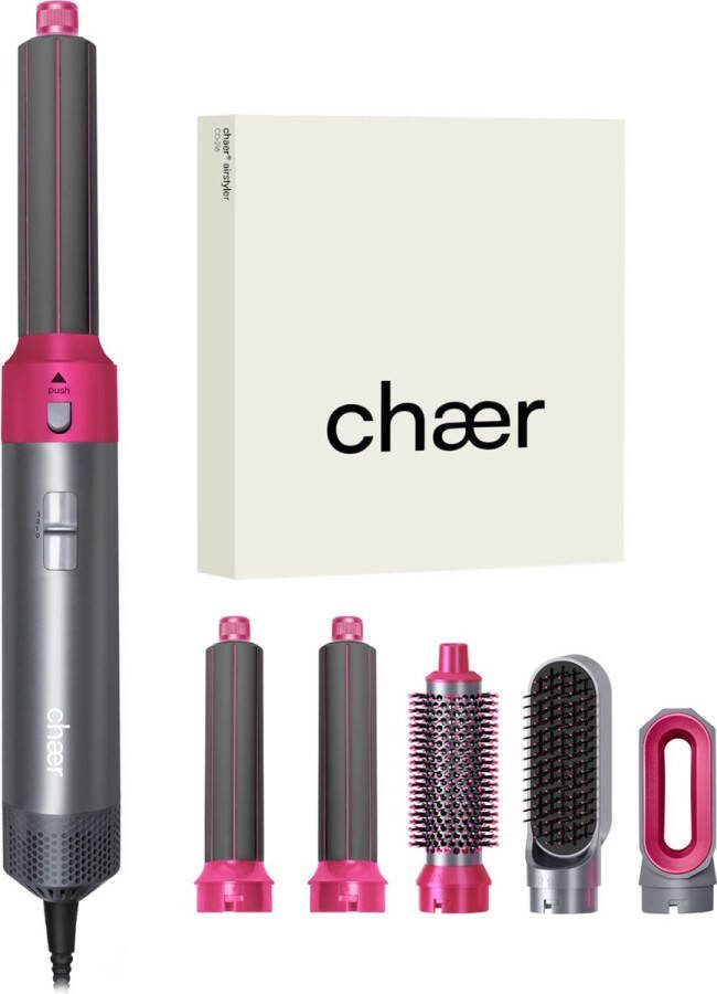 Chaer Airstyler Complete Multistyler 5 in 1 Föhnborstel Krultang Krulborstel Heteluchtborstel Haardroger Haarstyler