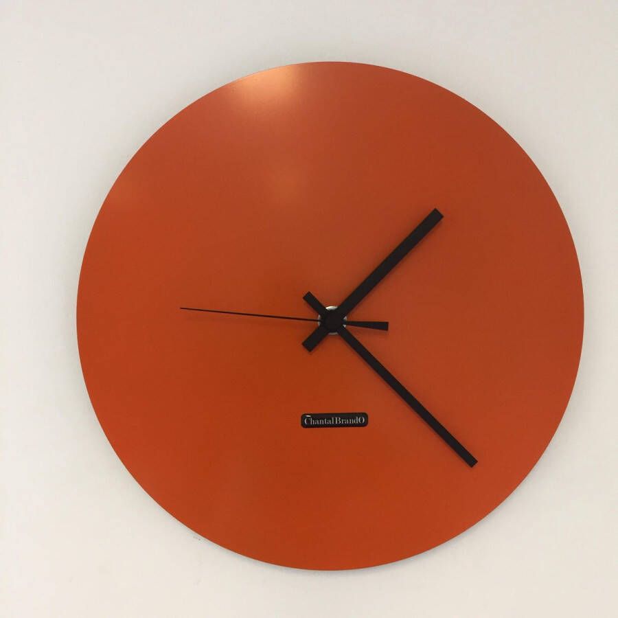 Chantalbrando Wandklok RVS a clockwork orange