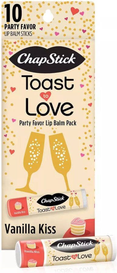 ChapStick Life Moments Toast to Love Lip Balm Vanilla Kiss 10st