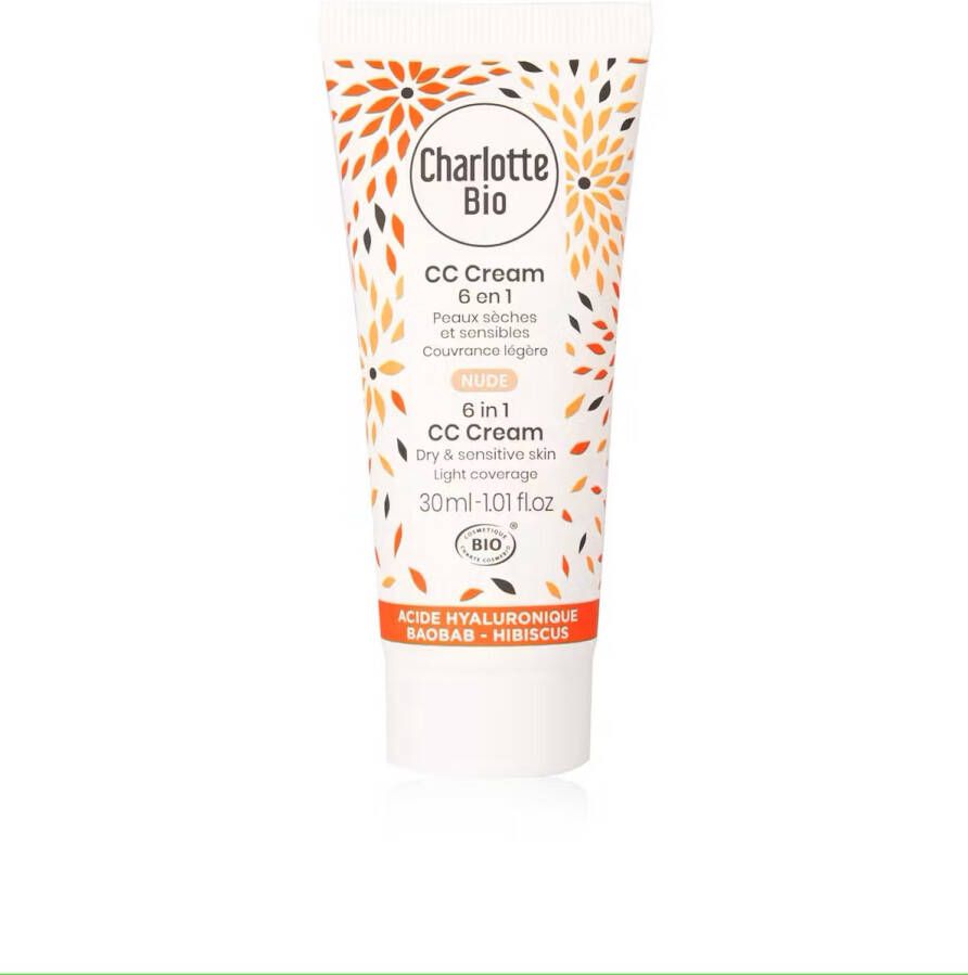 Charlotte bio BB-crème Nude voor de medium huid vegan