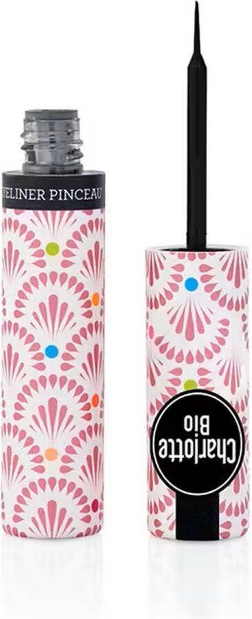 Charlotte bio Biologische zwarte vilten eyeliner vegan
