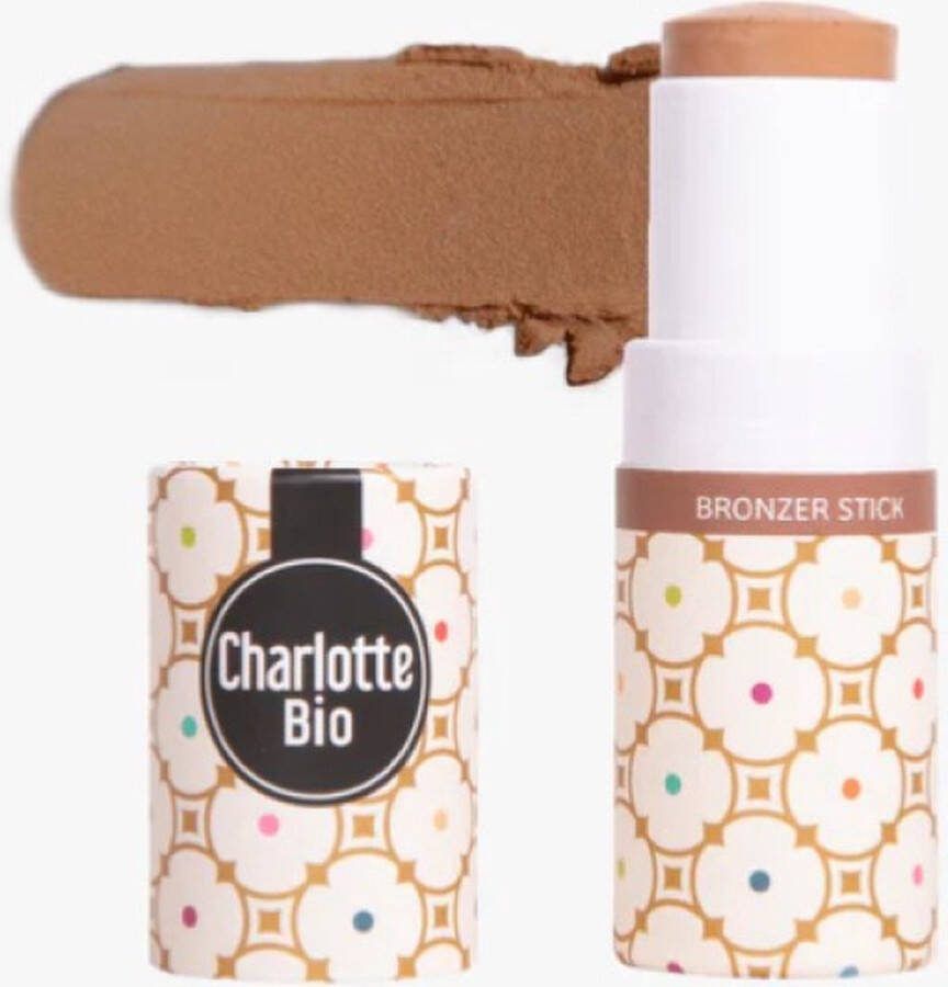 Charlotte bio Cosmos biologische en veganistische Taupe Bruin Bronzer stick balsem 5gr
