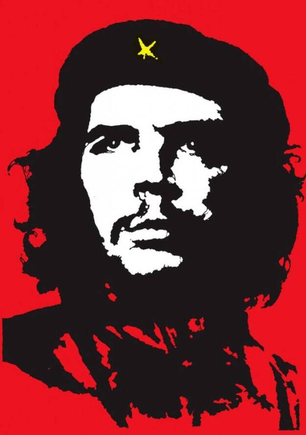 Che Guevara Prachtige Zachte Strandlaken XL 100x180 Droogt Snel |Ideaal Om Mee Te Nemen
