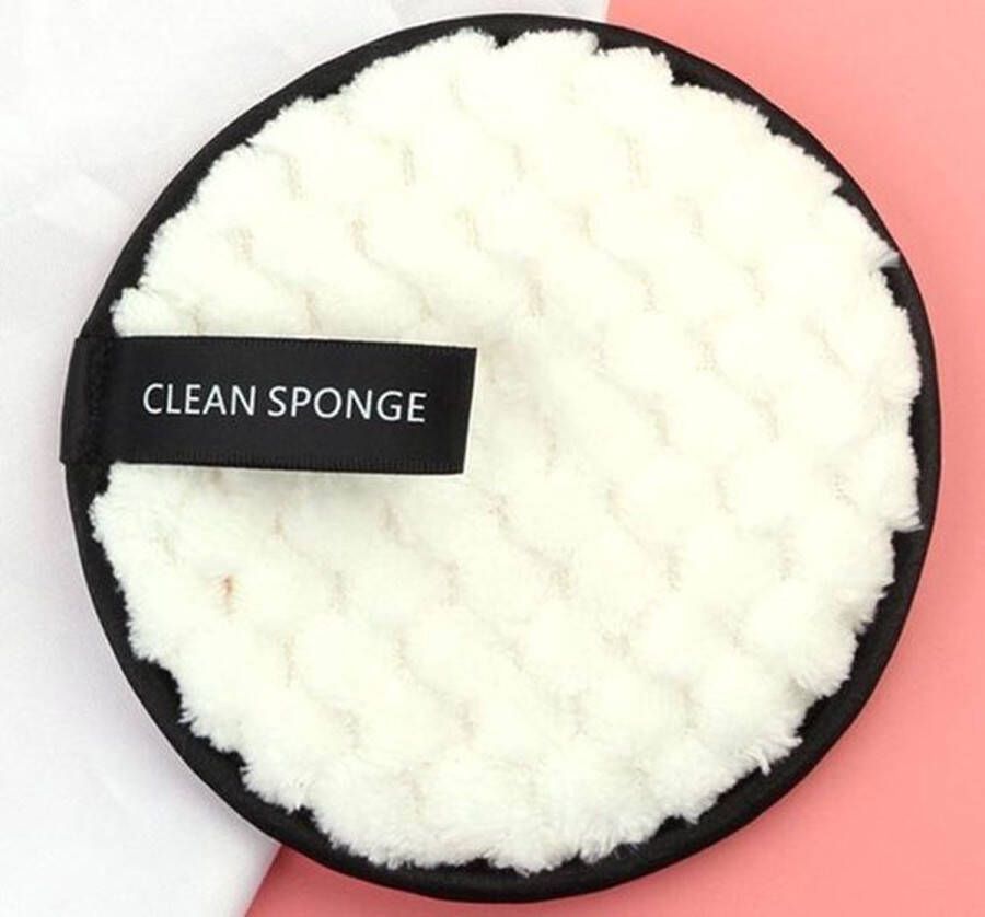 Cheapass Herbruikbare Wattenschijfjes XL Wasbare Wattenschijfjes vervanger Make-up Pad Wit