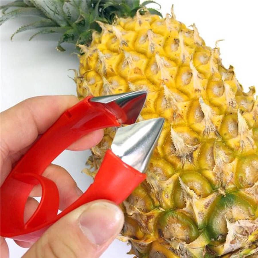 Cheaperito Ananas Eye Dunschiller I Ananas Boor I Fruitmes I Aardbei Huller I Zaad Remover Clip I Fruit En Groente Pincet