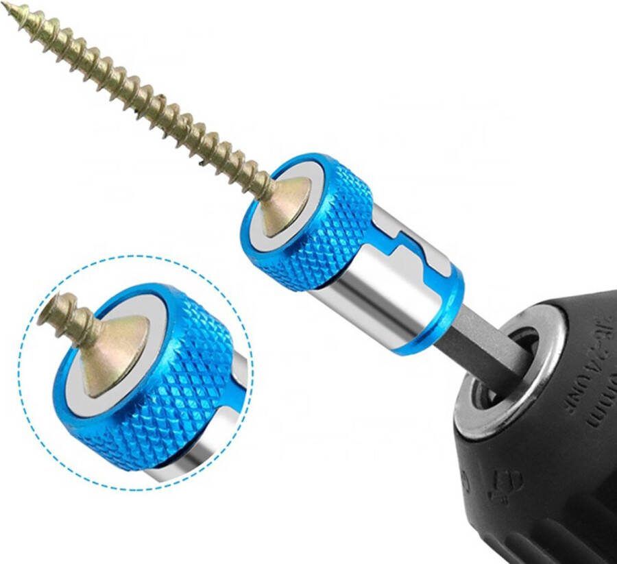 Cheaperito Magnetische Ring Voor Bit Houder I Universele Bithouder 1 4 x 6.35 mm I Verwijderbare Schroefbit I Voor Elektrische Schroefmachine