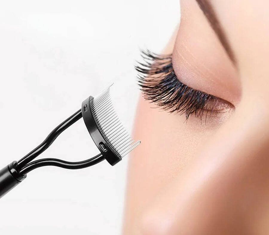 Cheaperito Wimper Separator I Wimper Kam I Wimper Tool I Wimper Borstel I Applicator I Verwijderen Mascara I Zwart