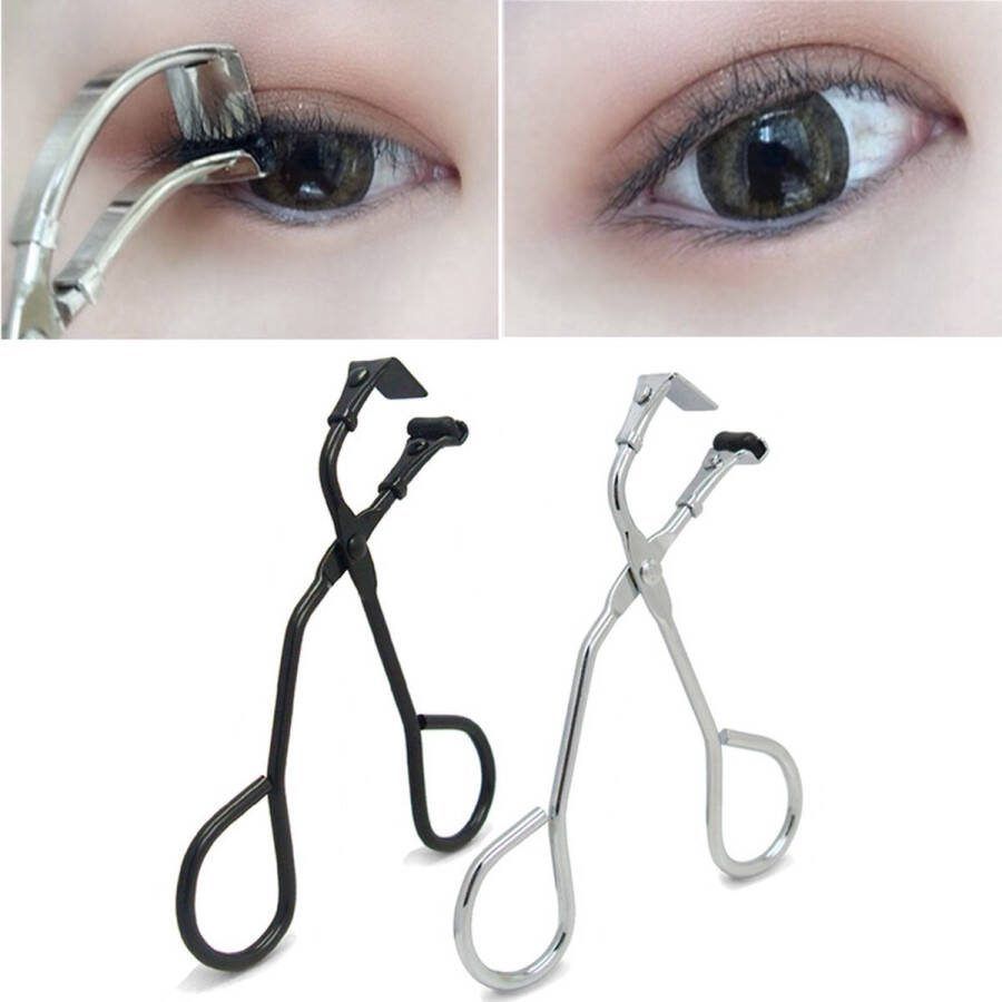 Cheaperito Wimperkrultang I Wimperkruller I Eyelash Curler I Professionele Wimperkruller I RVS I Zilver