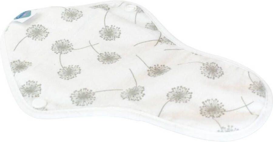 Cheeky Wipes Wasbaar maandverband nacht kraamverband Met drukknop Dandelion