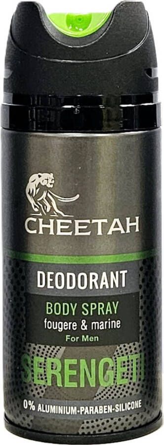 Cheetah Deodorant Spray Serengeti 150ml