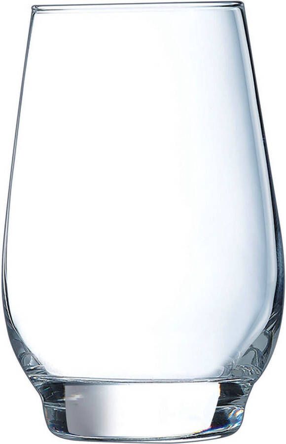 Chef & Sommelier Glazenset Absoluty Transparant 6 Stuks Glas 370 ml