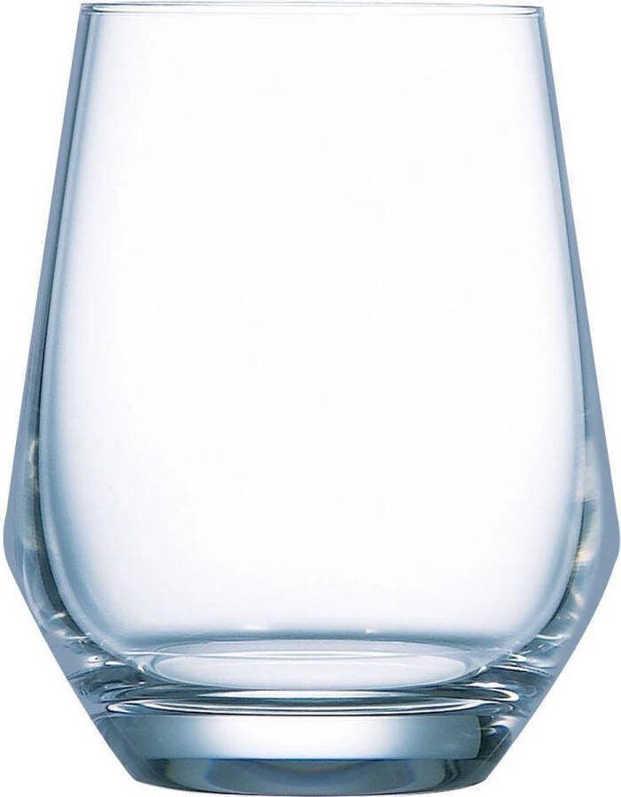 Chef & Sommelier 6x Stuks tumbler waterglazen drinkglazen 380 ml Drinkglazen