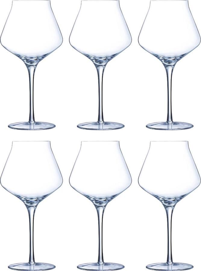 Chef & Sommelier Reveal Up Wijnglazen 550ml Kristalglas Ultra Transparant en Resistent 6 Stuks - Foto 2