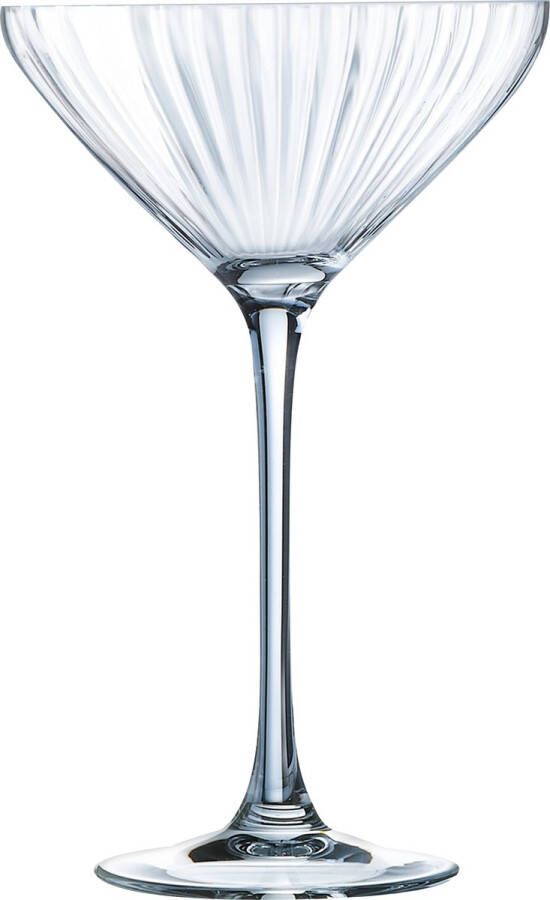 Chef & Sommelier Set van bekers Chef&Sommelier Symetrie Cocktail Transparant Glas 210 ml (6 Stuks)