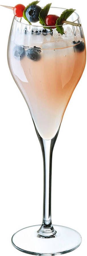 Chef & Sommelier Set van bekers Symetrie Champagne Transparant 6 Stuks Glas 160 ml