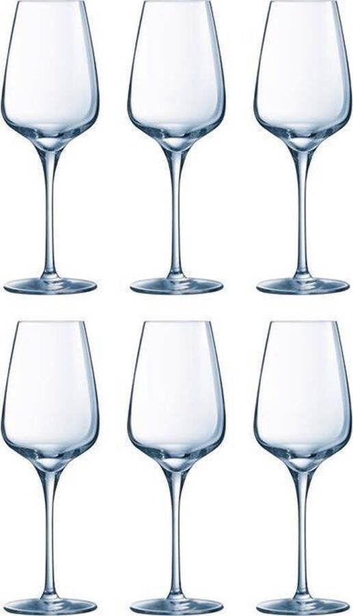 Chef & Sommelier Rode Wijnglazen Sublym 350 ml 6 stuks