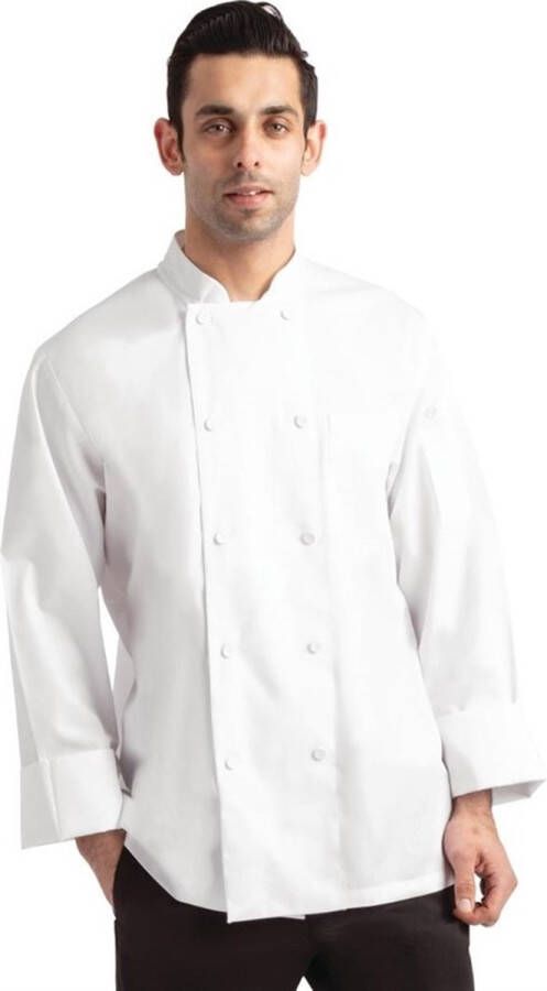 CHEF WORKS Calgary Cool Vent Unisex Koksbuis Wit | Maat S