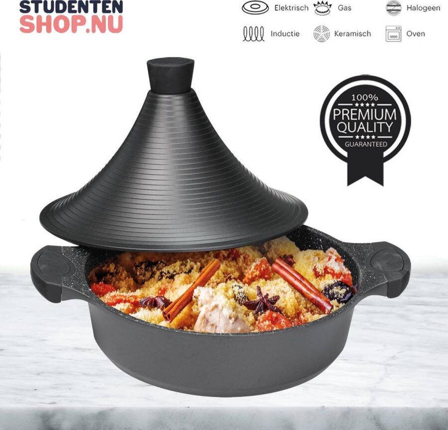 Cheffinger CF Cooking Tajine Meknes Premium Line 28cm Alle Warmtebronnen