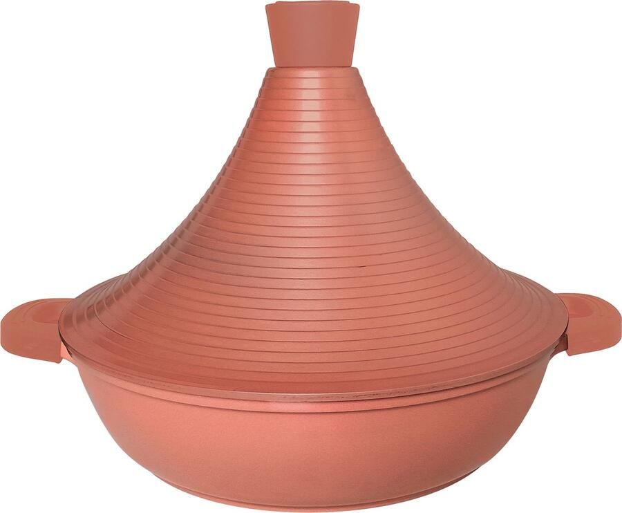 Cheffinger Tajine Luxe Aluminium Tajine inductie Ø28cm Rosé Goud