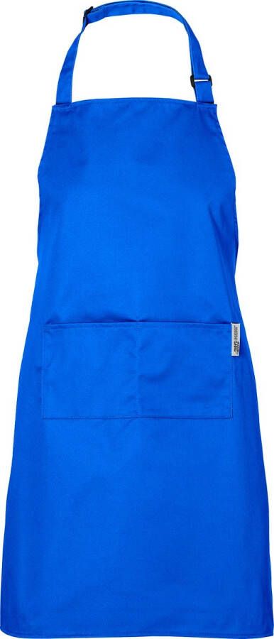 Chefs Fashion Keukenschort Kobalt Blauw Schort 2 zakken Simpel verstelbaar in meerdere kleuren 71 x 82 cm