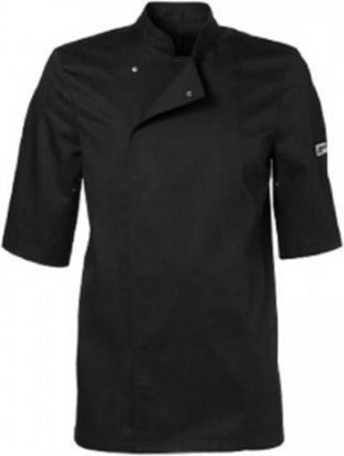 Chefs Fashion Koksbuis Premium Black (korte mouw) XXXXL