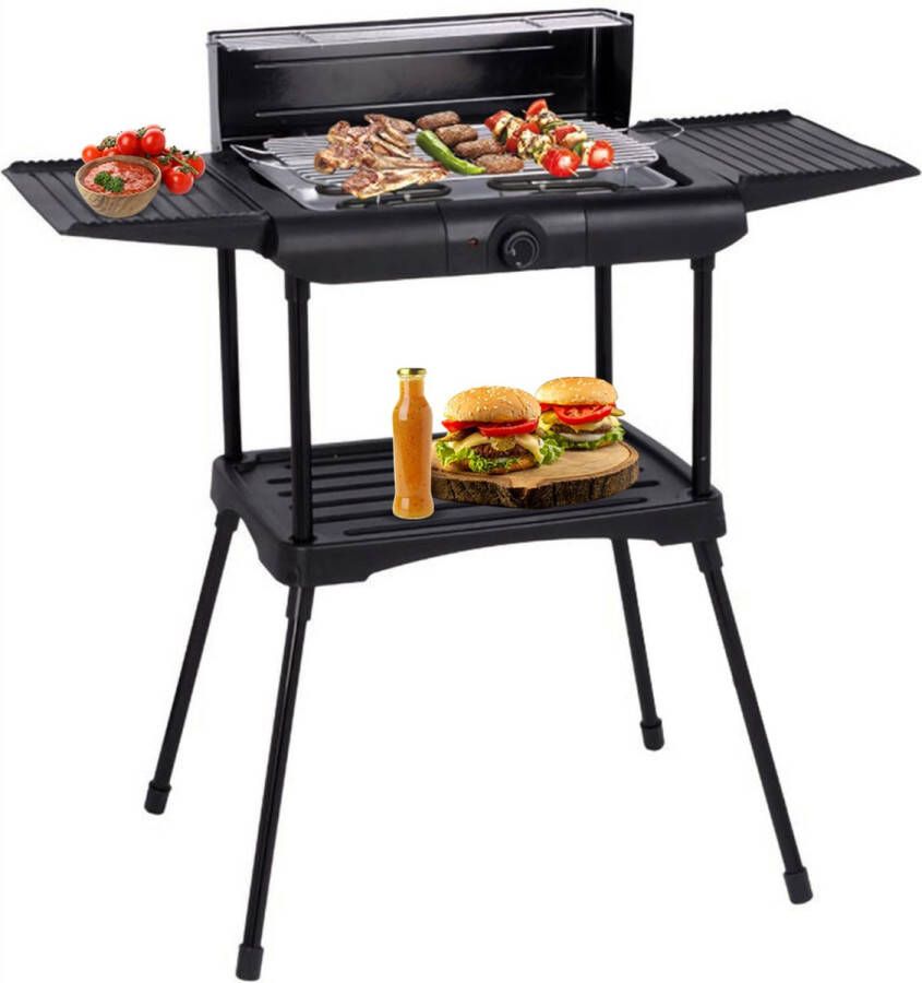 Cheqo Luxe Elektrische Barbecue BBQ Staand model Ook voor op de Camping