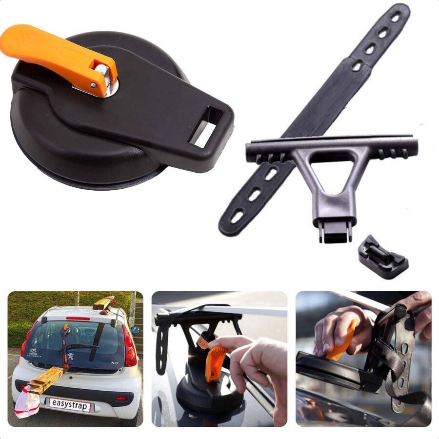 Cheqo Zuignap Hanger Voor Auto Caravan Boot Camper Spanband Ophanghaak Bindriem Dakkoffer Alternatief