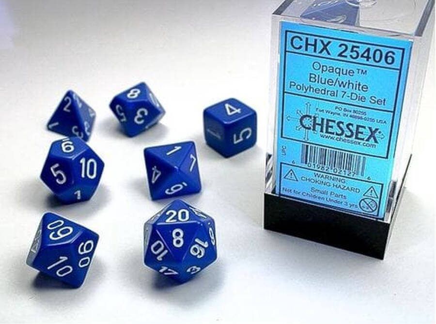 Chessex Dungeons & Dragons Dice Set Opaque