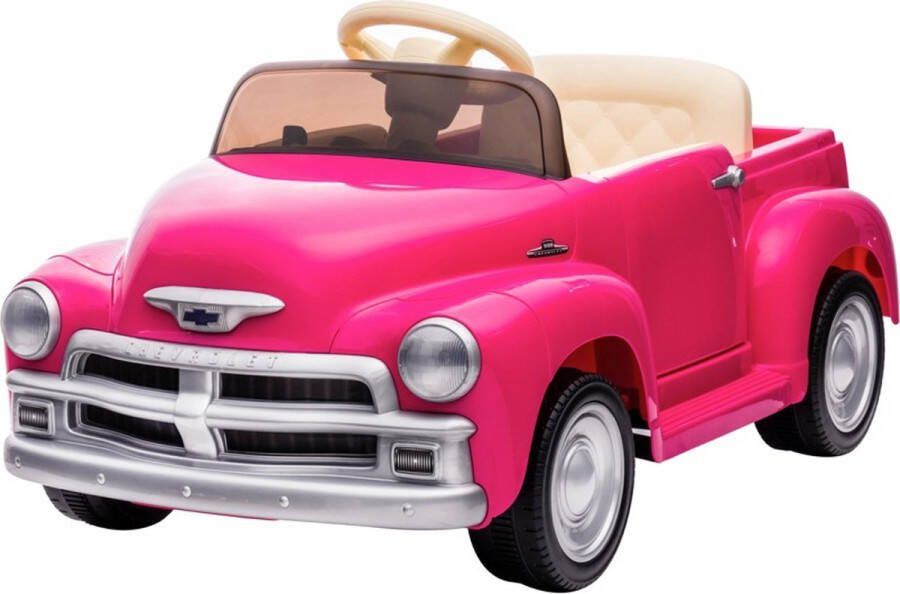 Chevrolet 3100 Oldtimer Kinderauto Roze 12V