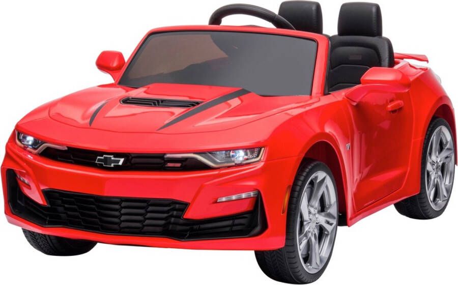 Chevrolet Kars Toys Camaro SS Elektrische Kinderauto Rood Met Afstandsbediening