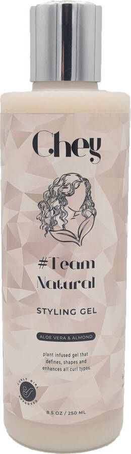 Chey haircare Styling Gel Natural Vegan CG methode